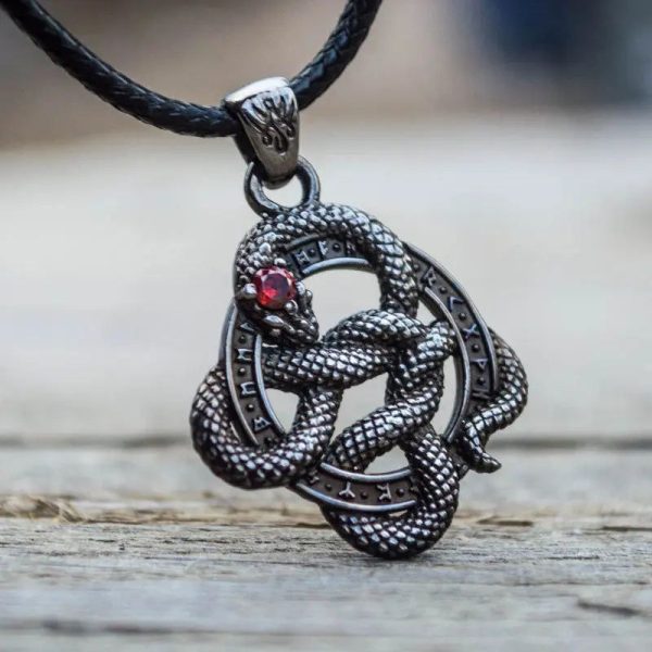 pendentif ouroboros viking