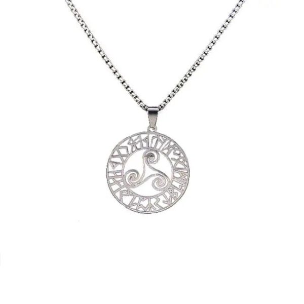 pendentif triskel en argent