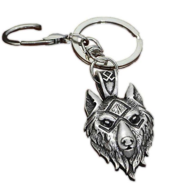 porte-clé Viking Loup Fenrir