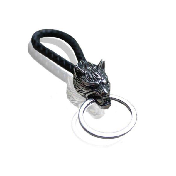 porte-clé viking loup scandinave