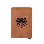 portefeuille loup garou en cuir