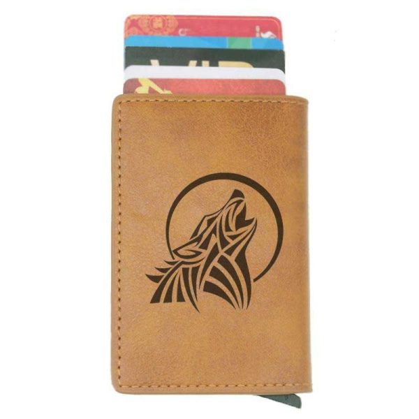 portefeuille loup viking