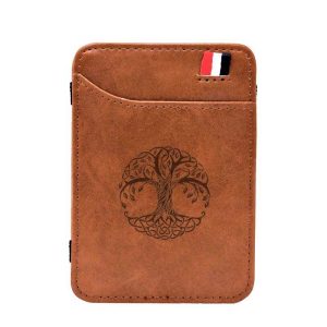 portefeuille Yggdrasil en cuir