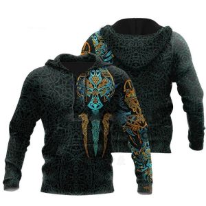 pull viking griffe dorée