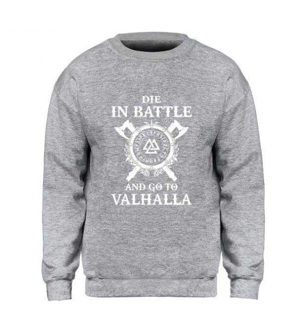 pull viking valhalla gris