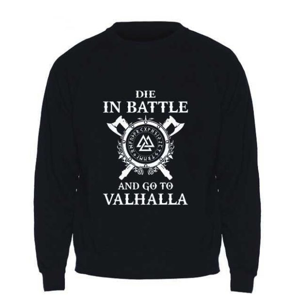 pull viking valhalla noir