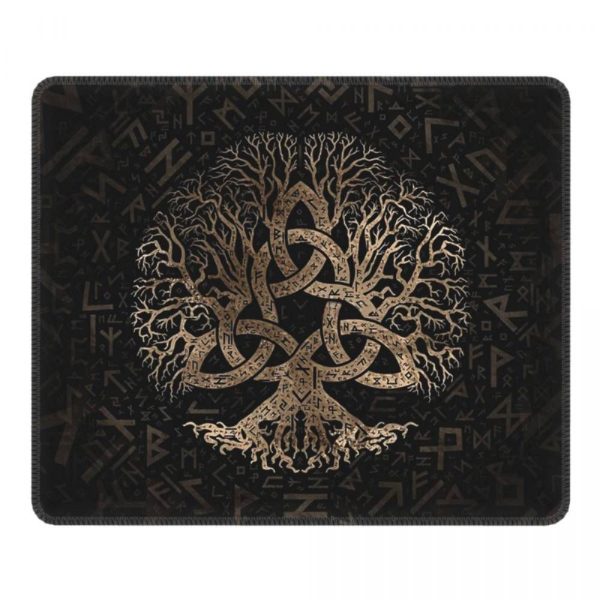 tapis de souris viking arbre de vie celtique
