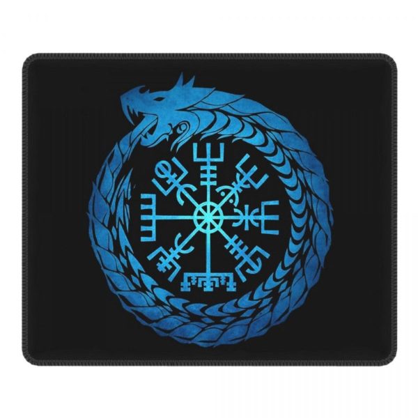 tapis de souris viking jormungand et vegvisir