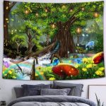 Tapis décoratif Viking Forêt Enchantée