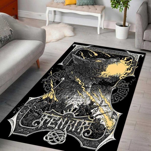 tapis viking fenrir enragé
