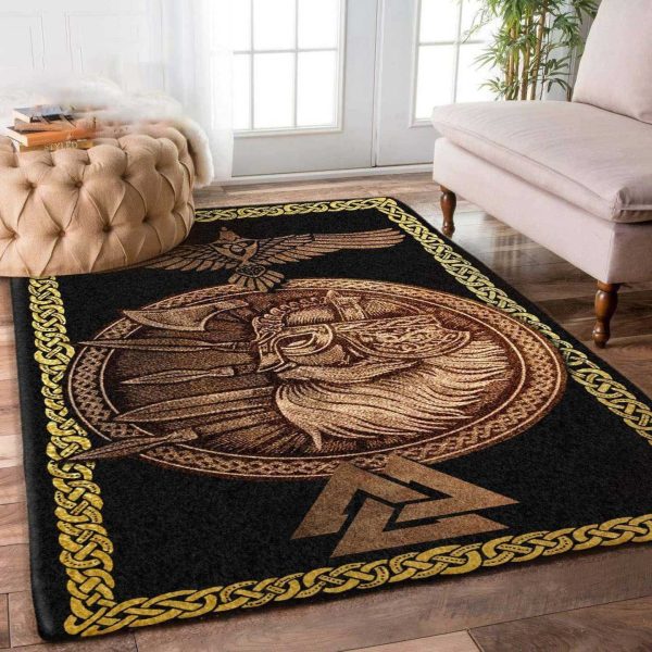 tapis viking guerrier odin