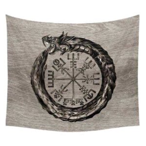 tapis viking jormungand et vegvisir