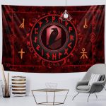 tapis viking munin