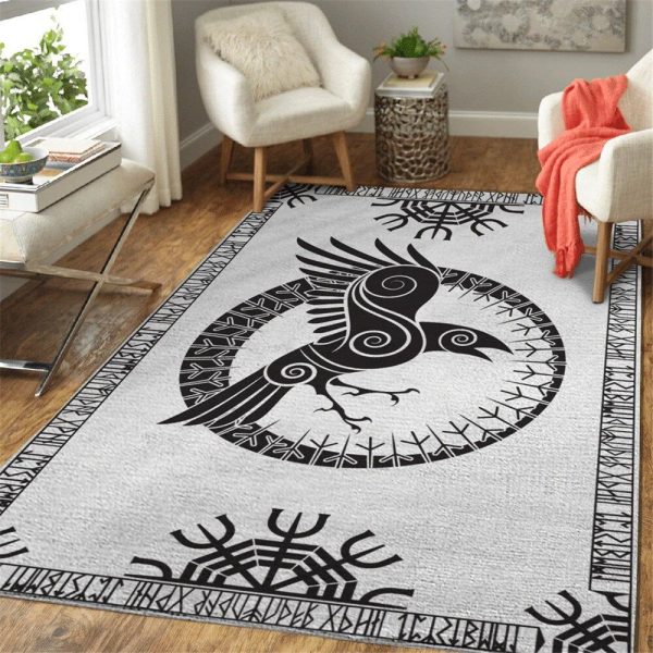 tapis viking munin du champ de bataille