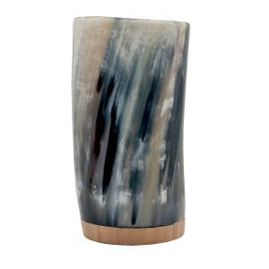 tasse artisanale en corne de bœuf