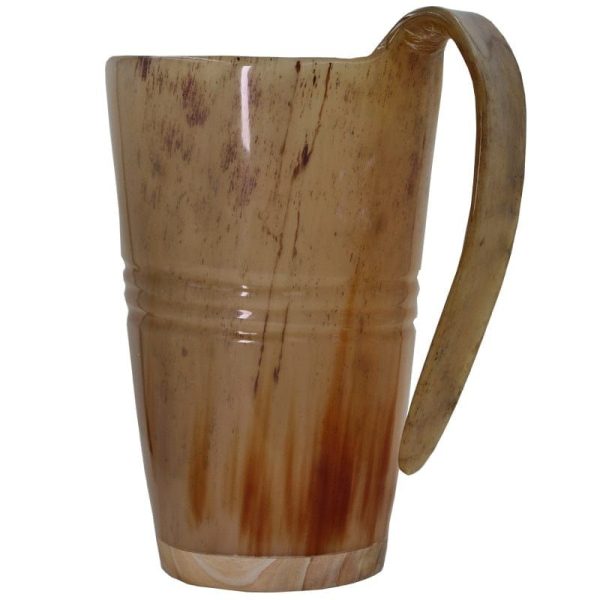 tasse en corne pour boissons viking