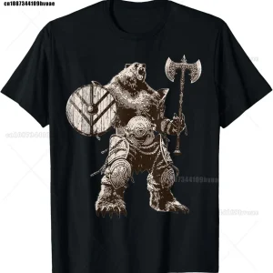 T-Shirt Nordique - Le Guerrier Berserker
