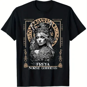 T-Shirt Viking Freya Norse Goddess