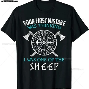 T-Shirt Nordique - Boussole Viking