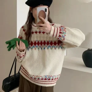 PULL Nordique Vintage