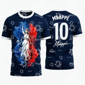 2026 Mbappé France Team Football Jersey Match & Training Kit Summer Sports Men's T-Shirt Children's Clothing Tee Y2k Woman ﻿
